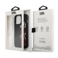 Etui Karl Lagerfeld Multipink Brand na iPhone 13 Pro / iPhone 13 - czarne