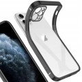  Etui do iPhone 11 Pro Max, osłonka na aparat, przeźroczysty tył, różne kolory