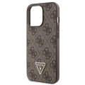 Etui Guess Crossbody 4G Metal Logo na iPhone 13 Pro / iPhone 13 - brązowe