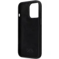 Etui Karl Lagerfeld Silicone Choupette Metal Pin na iPhone 13 Pro / iPhone 13 - czarne