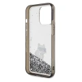 Etui Karl Lagerfeld Liquid Glitter Choupette na iPhone 13 Pro / 13 - przezroczyste
