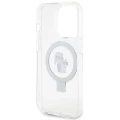 Etui Karl Lagerfeld Ring Stand Karl&Choupettte MagSafe na iPhone 13 Pro / 13 - białe