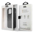 Etui Karl Lagerfeld Perforated Allover na iPhone 13 Pro / 13 6,1" - czarne
