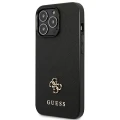 Etui Guess Saffiano 4G Small Metal Logo na iPhone 13 Pro / 13  6,1" - czarne
