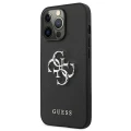 Etui Guess Saffiano 4G Metal Logo na iPhone 13 Pro / 13  6,1" - czarne