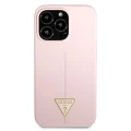 Etui Guess Silicone Triangle na iPhone 13 Pro / 13 6,1" - fioletowe