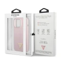 Etui Guess Silicone Triangle na iPhone 13 Pro / 13 6,1" - fioletowe