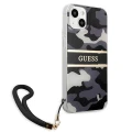 Etui Guess Camo Strap Collection na iPhone 13 - czarne