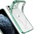  Etui do iPhone 11 Pro Max, osłonka na aparat, przeźroczysty tył, różne kolory