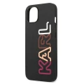 Etui Karl Lagerfeld Multipink Brand na iPhone 13 - czarne