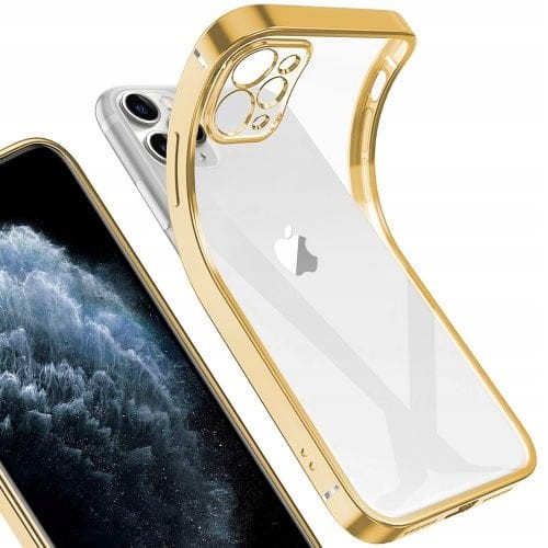  Etui do iPhone 11 Pro, osłonka na aparat, przeźroczysty tył, różne kolory