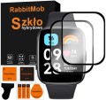 2X SZKŁO HYBRYDOWE OCHRONNE 3D DO XIAOMI REDMI WATCH 3 ACTIVE + ZESTAW DO MONTAŻU
