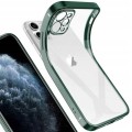  Etui do iPhone 11 Pro, osłonka na aparat, przeźroczysty tył, różne kolory