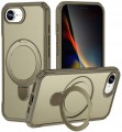Etui do Apple iPhone 16E, PANCERNE RabbitMob Z PODSTAWKĄ do MagSafe, Case | Khaki