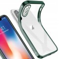  Etui do iPhone XS Max, osłonka na aparat, przeźroczysty tył, różne kolory