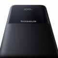  Powerbank Baseus Lipow 10000mAh 22.5W z wbudowanym kablem z wyświetlaczem - czarny