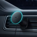 Uchwyt Baseus samochodowy do MagSafe z ładowarką indukcyjną 15W na kratkę nawiewu - czarny