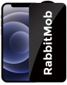 Szkło Hartowane RabbitMob 5D Full Glue do iPhone 12 / iPhone 12 Pro + Zestaw do Montażu