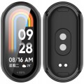 Etui ochronne + SZKŁO HARTOWANE 2w1 do Xiaomi Mi Smart Band 10 | Czarne