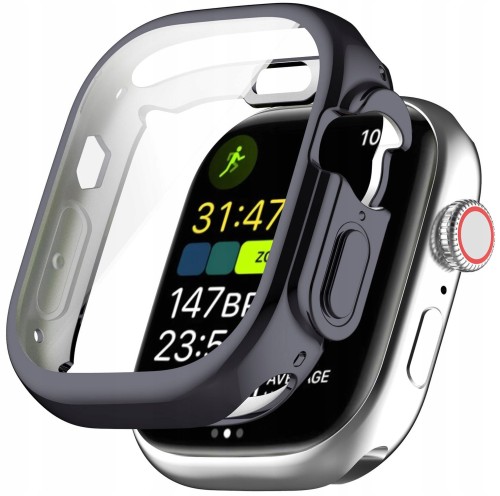 Etui ochronne 2w1 RabbitMob do Apple Watch Ultra 1/2/3 49mm | Grafitowe