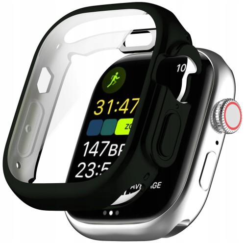 Etui ochronne 2w1 RabbitMob do Apple Watch Ultra 1/2/3 49mm | Ciemna Zieleń