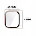 Etui ochronne + SZKŁO HARTOWANE 2w1 do Xiaomi Redmi Watch 6 | Różowe