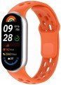 Pasek opaska RabbitMob do Xiaomi Mi Band 8/9/10, PERFOROWANY | Pomarańczowy