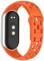 Pasek opaska RabbitMob do Xiaomi Mi Band 8/9/10, PERFOROWANY | Pomarańczowy