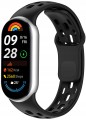 Pasek opaska RabbitMob do Xiaomi Mi Band 8/9/10, PERFOROWANY | Czarny