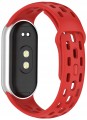 Pasek opaska RabbitMob do Xiaomi Mi Band 8/9/10, PERFOROWANY | Czerwony