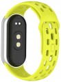 Pasek opaska RabbitMob do Xiaomi Mi Band 8/9/10, PERFOROWANY | Zielony