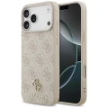 Etui Guess 4G Small 4G and Classic MagSafe na iPhone 17 Pro Max - różowe