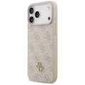 Etui Guess 4G Small 4G and Classic MagSafe na iPhone 17 Pro Max - różowe