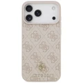 Etui Guess 4G Small 4G and Classic MagSafe na iPhone 17 Pro Max - różowe