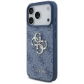 Etui Guess 4G Big Logo na iPhone 17 Pro - niebieskie