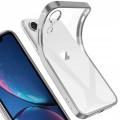  Etui do iPhone XR, osłonka na aparat, przeźroczysty tył, różne kolory