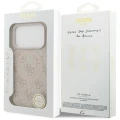 Etui Guess 4G Ring Classic Logo MagSafe na iPhone 17 Pro - różowe