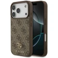 Etui Guess 4G Small Classic Logo MagSafe na iPhone 17 Pro - brązowe