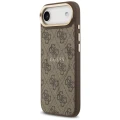 Etui Guess 4G PU Classic Logo MagSafe na iPhone 17 Air - brązowe