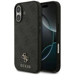 Etui Guess 4G Small Classic Logo MagSafe na iPhone 17 - czarne