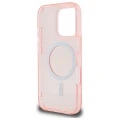 Etui Guess GUHMP16LHFGEREP do iPhone 16 Pro 6.3"  różowy/pink hardcase IML Glitter Circle MagSafe