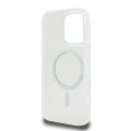Etui Guess GUHMP16LHFGERET do iPhone 16 Pro 6.3" przeźroczysty/transparent hardcase IML Glitter Circle MagSafe