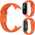 Pasek opaska RabbitMob do Xiaomi Mi Band 8/9/10, PERFOROWANY | Pomarańczowy