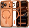 Etui do iPhone 17 Pro Max, ELITE FRAME CASE, Ochrona Aparatu, do MagSafe | Pomarańczowy