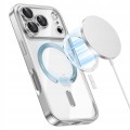Etui do iPhone 17 Pro Max, ELITE FRAME CASE, Ochrona Aparatu, do MagSafe | Srebrny