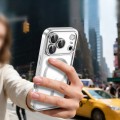 Etui do iPhone 17 Pro Max, ELITE FRAME CASE, Ochrona Aparatu, do MagSafe | Srebrny