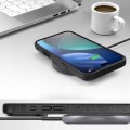 Etui do iPhone 17 Air, Skórzane ELEGANCKIE, Premium Eko-Skóra | Czarne