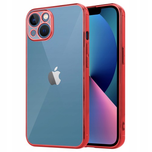  Etui do iPhone 13 Mini, osłonka na aparat, przeźroczysty tył, różne kolory