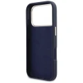 Etui Guess FW Resin Logo na iPhone 17 Pro - niebieskie