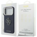 Etui Guess FW Resin Logo na iPhone 17 Pro - niebieskie